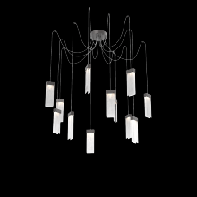 Hammerton SCB0042-12-GP-CG-C01-L1 - Parallel Round 12pc Swag Multi-Pendant