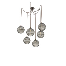 Hammerton SCB0047-06-FB-OS-C01-E2 - Terra Round 6pc Swag Multi-Pendant