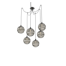 Hammerton SCB0047-06-MB-OS-C01-E2 - Terra Round 6pc Swag Multi-Pendant