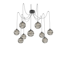 Hammerton SCB0047-09-MB-OS-C01-E2 - Terra Round 9pc Swag Multi-Pendant