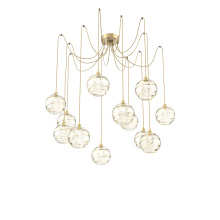 Hammerton SCB0047-12-GB-OA-C01-E2 - Terra Round 12pc Swag Multi-Pendant