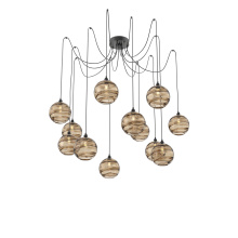 Hammerton SCB0047-12-MB-OB-C01-E2 - Terra Round 12pc Swag Multi-Pendant