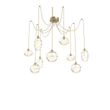 Hammerton SCB0048-09-GB-OA-C01-E2 - Misto Round 9pc Swag Multi-Pendant