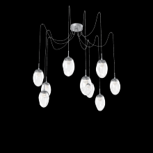 Hammerton SCB0067-09-CS-FC-C01-L1 - Meteo Round 9pc Swag Multi-Pendant (LED)