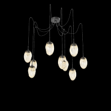Hammerton SCB0067-09-MB-ZA-C01-L3 - Meteo Round 9pc Swag Multi-Pendant (LED)