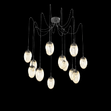 Hammerton SCB0067-12-MB-FA-C01-L1 - Meteo Round 12pc Swag Multi-Pendant (LED)