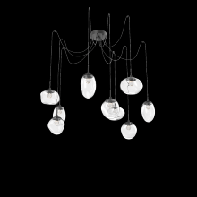 Hammerton SCB0069-09-MB-FC-C01-L3 - Cosmos Round 9pc Swag Multi-Pendant (LED)