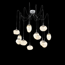 Hammerton SCB0069-12-CS-ZA-C01-L1 - Cosmos Round 12pc Swag Multi-Pendant (LED)