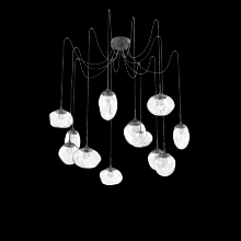 Hammerton SCB0069-12-MB-FC-C01-L3 - Cosmos Round 12pc Swag Multi-Pendant (LED)