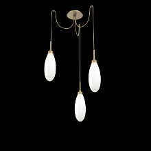 Hammerton SCB0071-03-GB-WL-C01-L3 - Fiori Round 3pc Swag Multi-Pendant