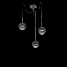 Hammerton SCB0093-03-BB-S-C01-L3-BM - Cabochon Round 3pc Swag Multi-Pendant
