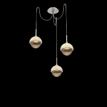 Hammerton SCB0093-03-BS-B-C01-L1-TR - Cabochon Round 3pc Swag Multi-Pendant