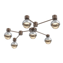 Hammerton SMB0093-HL-BB-A-L1-CS - Cabochon Flush Mount Wall Sconce Burnished Bronze