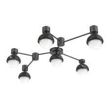 Hammerton SMB0093-HL-GP-WL-L3-BM - Cabochon Flush Mount Wall Sconce Graphite