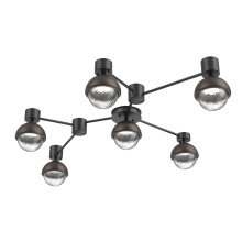 Hammerton SMB0093-HL-MB-C-L1-FB - Cabochon Flush Mount Wall Sconce Matte Black