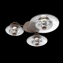 Hammerton SMB0098-H3-BB-CG-L3 - Hub & Spoke - Cirrus - 3pc (warm glass and cast glass)