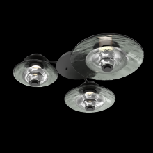 Hammerton SMB0098-H3-MB-SG-L3 - Hub & Spoke - Cirrus - 3pc (warm glass and cast glass)