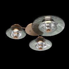 Hammerton SMB0098-H3-NB-SG-L3 - Hub & Spoke - Cirrus - 3pc (warm glass and cast glass)