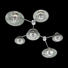 Hammerton SMB0098-HL-CS-SG-L3 - Hub & Spoke - Cirrus - Linear - 6pc (warm glass and cast glass)