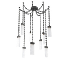 Hammerton SNB0042-09-MB-CR-CH2-L1 - Parallel Multi Light Pendant Multi Port Canopy Matte Black