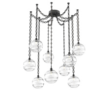 Hammerton SNB0047-09-MB-OC-CH2-E2 - Terra Multi Light Pendant Multi Port Canopy Matte Black