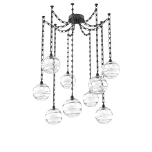 Hammerton SNB0047-09-MB-OC-CH3-E2 - Terra Multi Light Pendant Multi Port Canopy Matte Black
