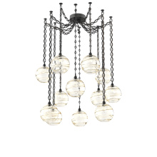 Hammerton SNB0047-12-MB-OA-CH2-E2 - Terra Multi Light Pendant Multi Port Canopy Matte Black