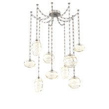 Hammerton SNB0048-09-BS-OA-CH3-E2 - Misto Multi Light Pendant Multi Port Canopy Beige Silver
