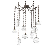 Hammerton SNB0048-09-FB-OC-CH2-E2 - Misto Multi Light Pendant Multi Port Canopy Flat Bronze