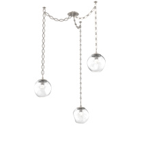 Hammerton SNB0066-03-BS-FC-CH2-L1 - Aster LED Multi Light Pendant Multi Port Canopy Beige Silver