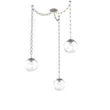 Hammerton SNB0066-03-BS-GC-CH2-L3 - Aster LED Multi Light Pendant Multi Port Canopy Beige Silver