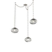 Hammerton SNB0068-03-BS-FS-CH1-L3 - Nova LED Multi Light Pendant Beige Silver