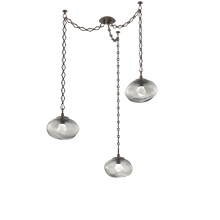 Hammerton SNB0068-03-FB-ZS-CH1-L1 - Nova LED Multi Light Pendant Flat Bronze