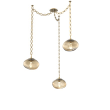 Hammerton SNB0068-03-GB-GB-CH2-L1 - Nova LED Multi Light Pendant Gilded Brass