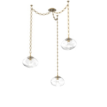 Hammerton SNB0068-03-GB-GC-CH1-L1 - Nova LED Multi Light Pendant Gilded Brass