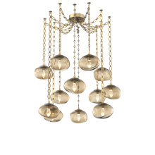 Hammerton SNB0068-12-GB-GB-CH2-L3 - Nova LED Multi Light Pendant Gilded Brass