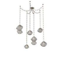 Hammerton SNB0089-06-BS-S-CH1-L1 - Mesa Multi Light Pendant Beige Silver