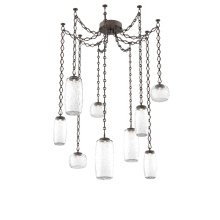 Hammerton SNB0091-09-FB-C-CH1-L1 - Vessel Multi Light Pendant Flat Bronze