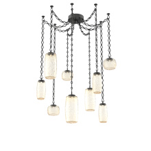 Hammerton SNB0091-09-MB-A-CH1-L1 - Vessel Multi Light Pendant Matte Black
