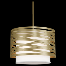 Hammerton CHB0013-18-NB-SH-001-E2 - Tempest Drum with Linen Shade - 18-Inch