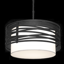 Hammerton CHB0013-24-MB-SH-001-E2 - Tempest Drum with Linen Shade - 24-Inch