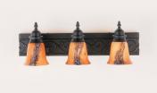 3-LIGHT BATH AND VANITY WALL SCONCE