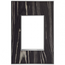 Legrand AWM1G3MA4 - adorne Macassar One-Gang-Plus Screwless Wall Plate