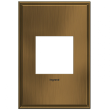 Legrand AWC1G2COF4 - adorne Coffee One-Gang Screwless Wall Plate
