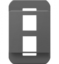 Legrand AC2PFM1 - adorne 2-Port Frame, Magnesium