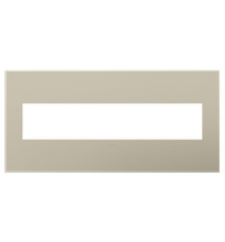 Legrand AWP5GTM1 - adorne Titanium Five-Gang Screwless Wall Plate