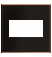 Legrand AWC2GOB4 - adorne Oil-Rubbed Bronze Two-Gang Screwless Wall Plate