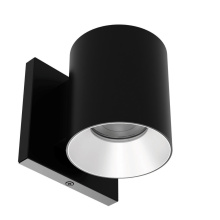 WAC US W4R-FCS-BKHZ - Zoron Round Wall Mount