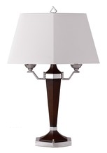 CAL Lighting BO-694 - 60W X 2 RESIN/METAL DESK/TB LAMP