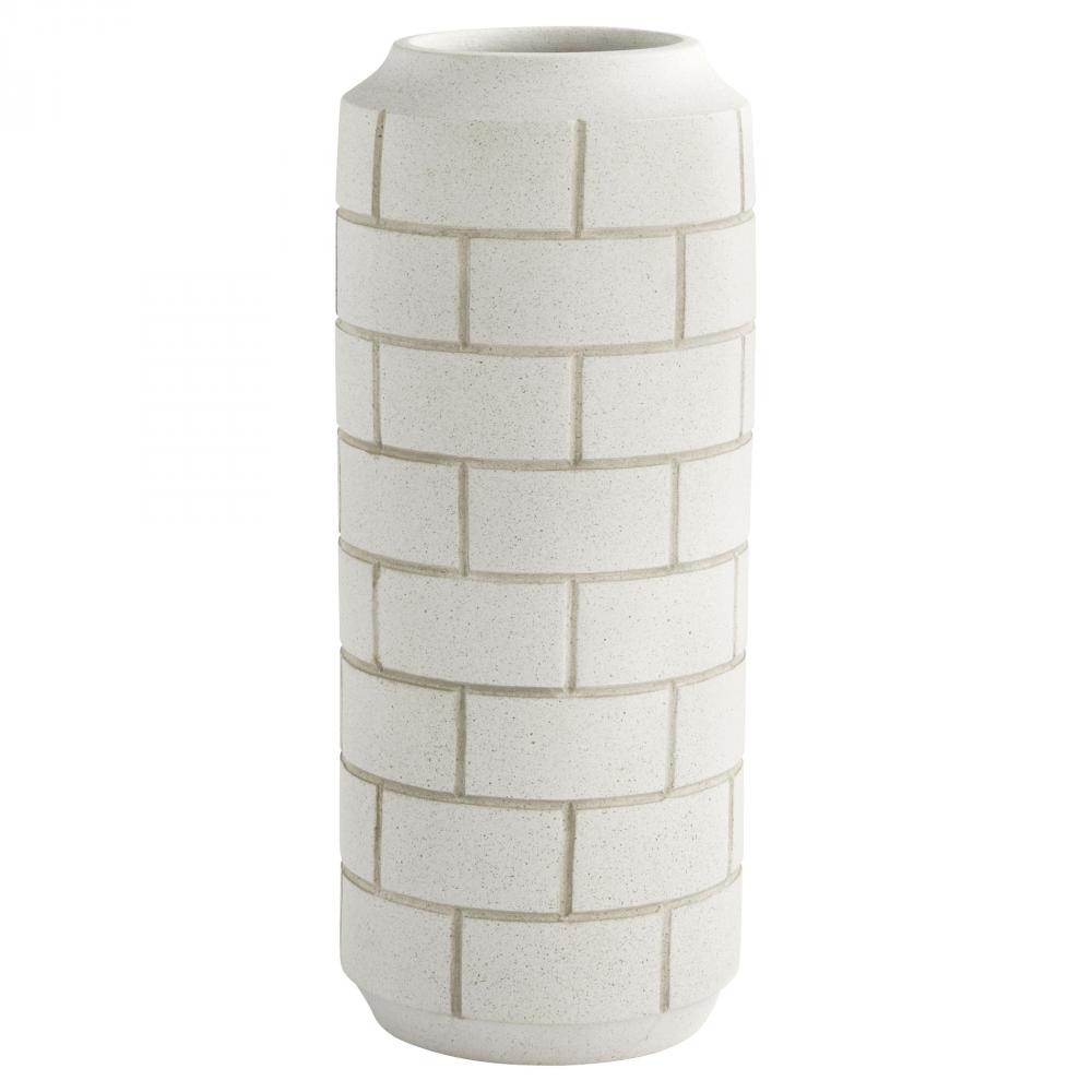 Mason Vase | White -Large